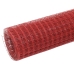 Vielos Tinklas Su Pvc Danga, Raudonas, 10X0,5M