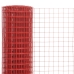 Vielos Tinklas Su Pvc Danga, Raudonas, 10X0,5M