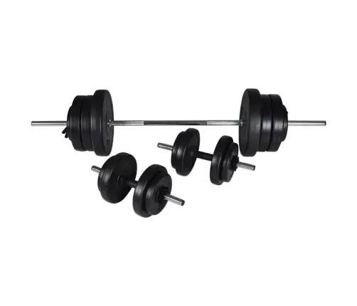 Reguleeritav Istessetõusu Pink Kangide Ja Hantlitega 60,5 Kg