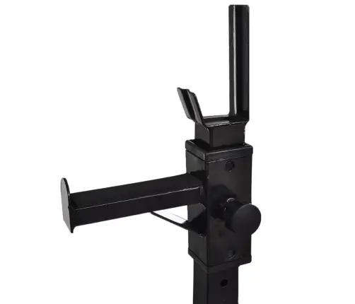 Svaru Stieņa Statīvs Ar Stieni Un Hantelēm, 60,5 Kg Vidaxl