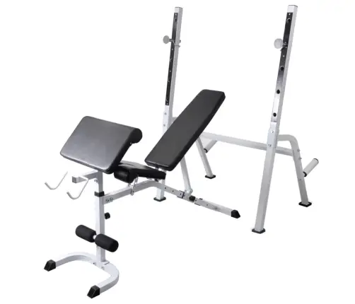 Treeningpink Raskuste Hoidja, Kangide Ja Hantlitega 60,5 Kg