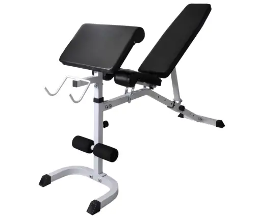 Treeningpink Raskuste Hoidja, Kangide Ja Hantlitega 60,5 Kg