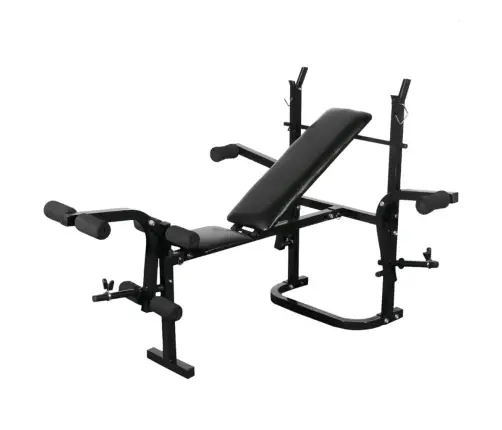 Svarcelšanas Sols Ar Statīvu, Hantelēm Un Stieni, 60,5 Kg Vidaxl