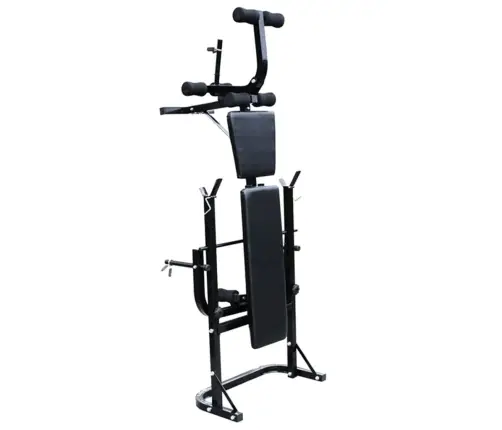 Svarcelšanas Sols Ar Statīvu, Hantelēm Un Stieni, 60,5 Kg Vidaxl