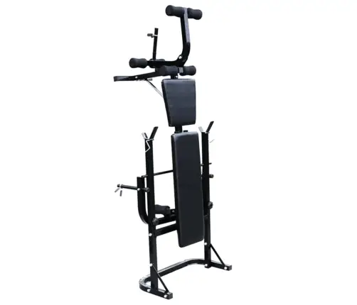 Tõstepink Tõsteraskuse Hoidikute, Kangide Ja Hantlitega 30,5 Kg