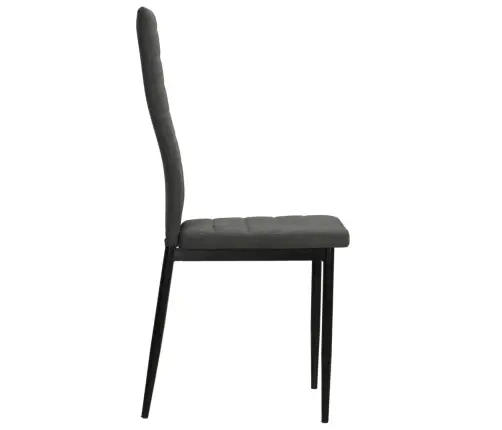 Söögitoolid 6 Tk, Tumehall, Kangas