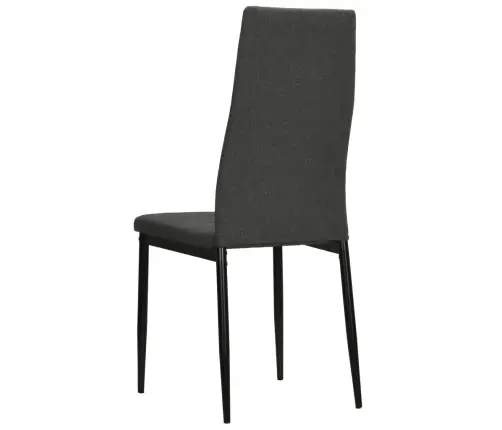 Söögitoolid 6 Tk, Tumehall, Kangas