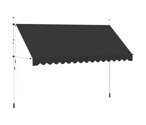 Kokkupandav Varikatus, 400 cm Antratsiit