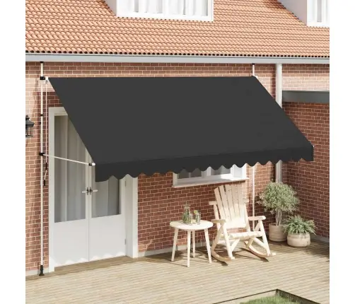 Kokkupandav Varikatus, 400 cm Antratsiit