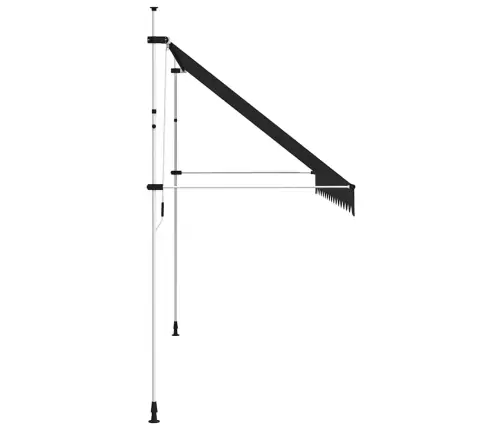 Kokkupandav Varikatus, 400 cm Antratsiit