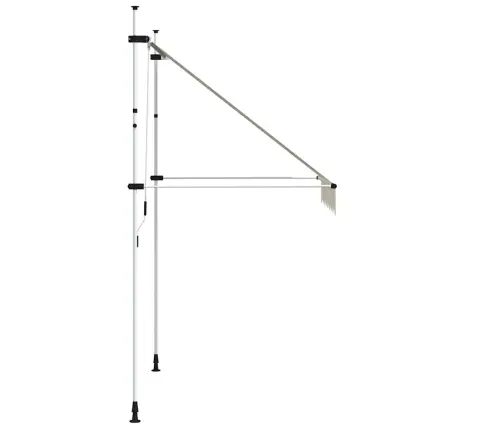 Rankiniu Būdu Ištraukiama Markizė, Kreminė, 200 Cm