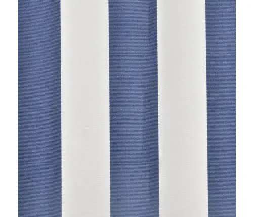 Markīzes Jumts, Zils Ar Baltu, 450X300 Cm Vidaxl