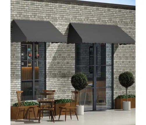 Pavėsinė Pilka 300 Cm Audinys