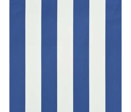 Ištraukiama Markizė, Mėlynos Ir Baltos Spalvos, 400X150Cm