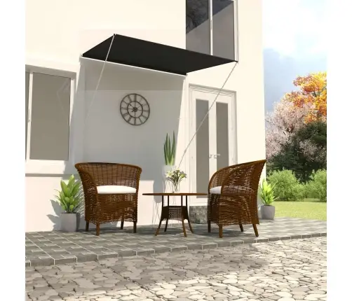 Ištraukiama Markizė, Antracito Spalvos, 150X150Cm