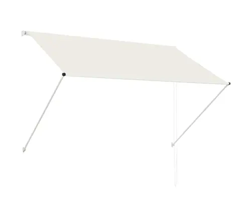 Markīze, 200X150 Cm, Sarullējama, Krēmkrāsas Vidaxl