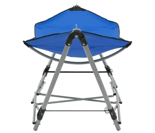 Šūpuļtīkls Ar Saliekamu Statīvu, Zils Vidaxl