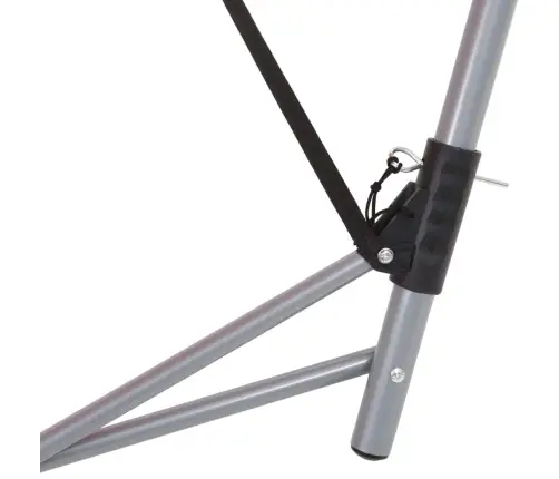 Šūpuļtīkls Ar Saliekamu Statīvu, Sarkans Vidaxl