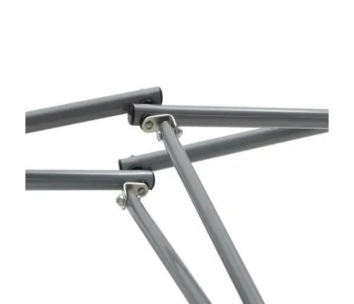 Šūpuļtīkls Ar Saliekamu Statīvu, Sarkans Vidaxl