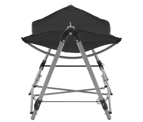 Võrkkiik Kokkupandava Alusega, Must