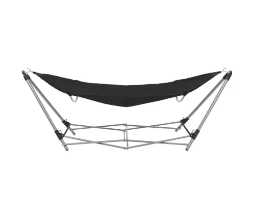 Võrkkiik Kokkupandava Alusega, Must