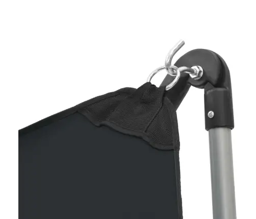 Võrkkiik Kokkupandava Alusega, Must