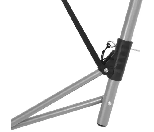 Võrkkiik Kokkupandava Alusega, Must