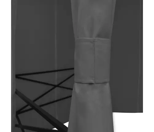 Dārza Nojume, Telts Ar Aizkariem, 360X265 Cm, Sešstūraina Vidaxl