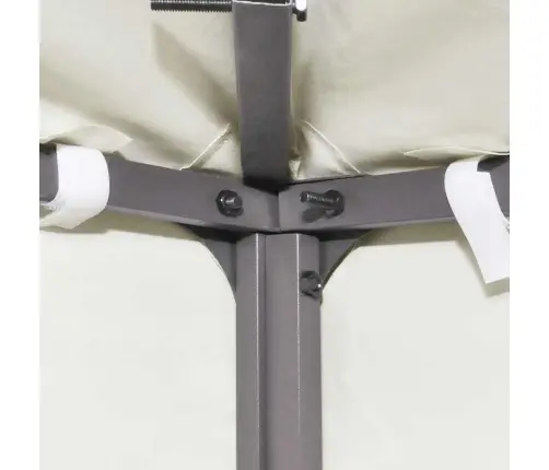 Viršutinis Pavėsinės Uždangalas, Kreminės Baltos, 4X3M