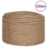Virve, 12 Mm, 250 M, 100% Džuta Vidaxl