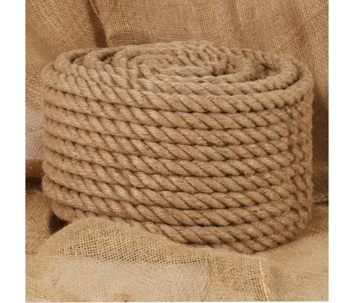 Virve, 20 Mm, 100 M, 100% Džuta Vidaxl