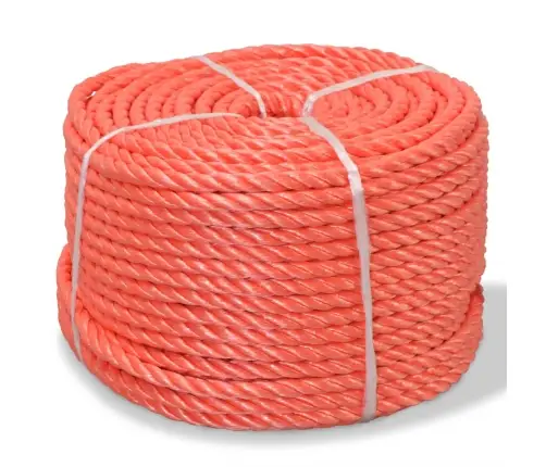Punutud Paadiköis Polüpropüleenist 16 Mm, 100 M, Oranž
