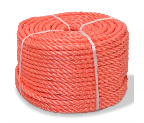 Vīta Virve, Polipropilēns, 16 Mm, 250 M, Oranža Vidaxl