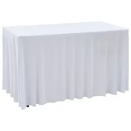 Galdauti, 2 Gab., Elastīgi, 183X76X74 Cm, Balti Vidaxl