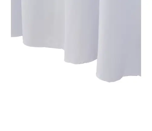 2 Tk Venivad Lauakatted, 183 X 76 X 74 cm Valge