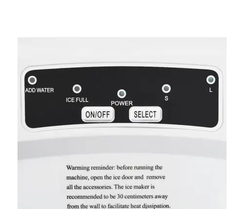 Ledukų Gaminimo Aparatas, Baltas, 1,4L, 15Kg/24Val