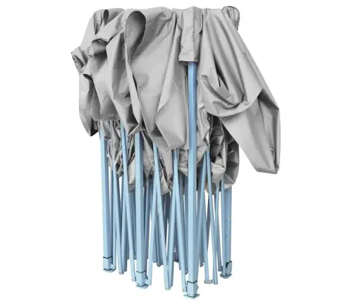 Saliekama Svinību Telts, Antracītpelēka, 3X6 M Vidaxl