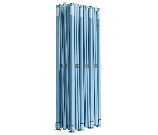 Saliekama Nojume Ar 5 Sānu Sienām, 3X9 M, Krēmkrāsas Vidaxl