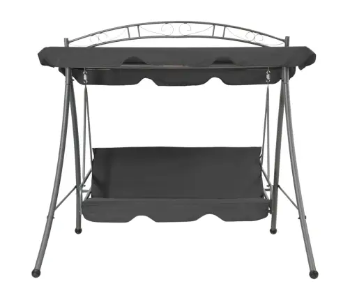 Aiakiik Päikesevarjuga, Antratsiit, 198 X 120 X 205 cm Teras