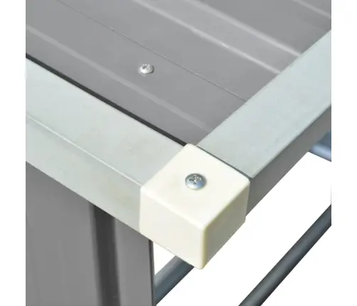 Sodo Malkinė, Galvanizuotas Plienas, 163X83X154cm Pilka