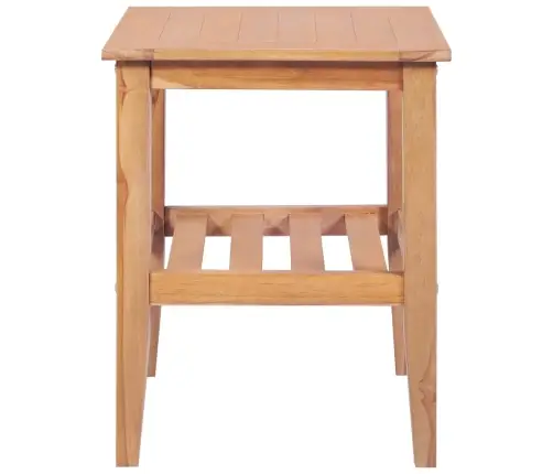 Kavos Staliukas, 40X40X50cm Tikmedžio Med. Mas., Kvadrat.