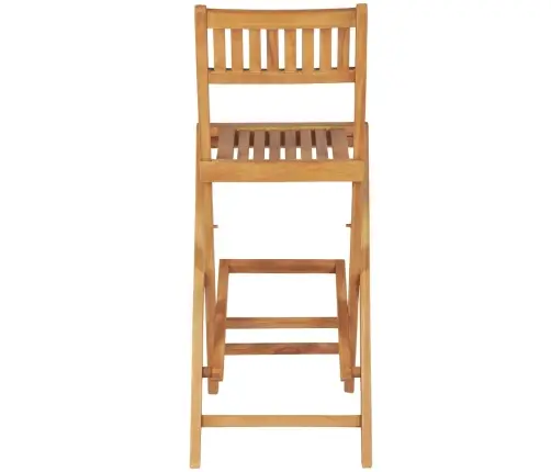 Trīsdaļīgs Bāra Mēbeļu Komplekts, Masīvs Tīkkoks Vidaxl