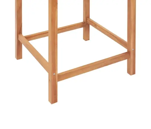 Trīsdaļīgs Bāra Mēbeļu Komplekts, Masīvs Tīkkoks Vidaxl