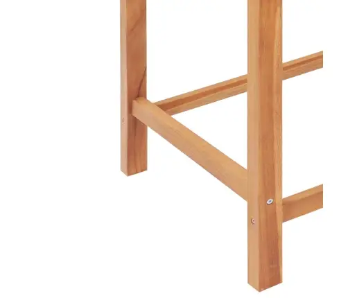 Trīsdaļīgs Bāra Mēbeļu Komplekts, Masīvs Tīkkoks Vidaxl