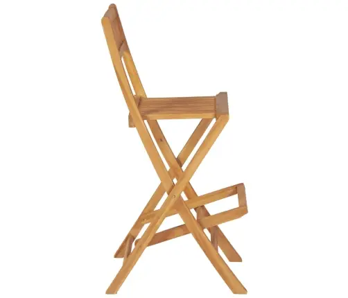 Trīsdaļīgs Bāra Mēbeļu Komplekts, Masīvs Tīkkoks Vidaxl