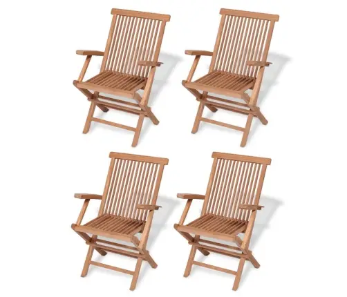 Piecdaļīgs Dārza Mēbeļu Komplekts, Masīvs Tīkkoks Vidaxl