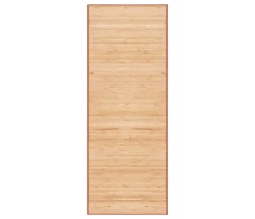 Paklājs, Bambuss, 80X200 Cm, Brūns Vidaxl