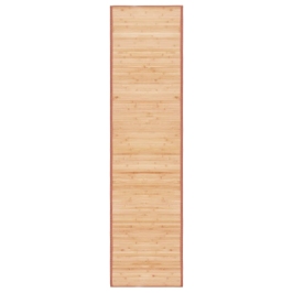 Paklājs, Bambuss, 80X300 Cm, Brūns Vidaxl