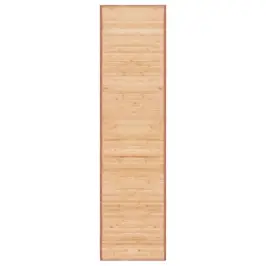 Paklājs, Bambuss, 80X300 Cm, Brūns Vidaxl