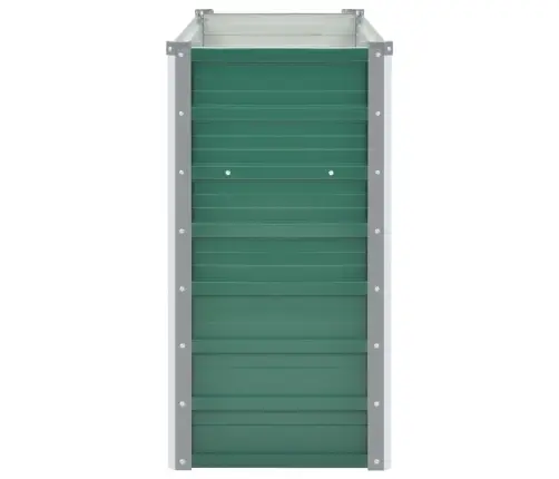 Augstā Puķu Kaste, Cinkots Tērauds, 160X40X77 Cm, Zaļa Vidaxl